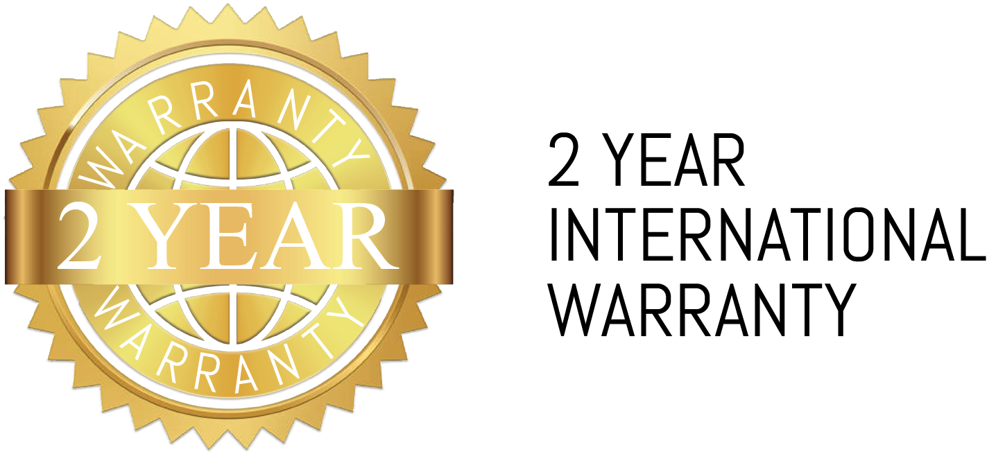 luxury watches with 2 year international warranty